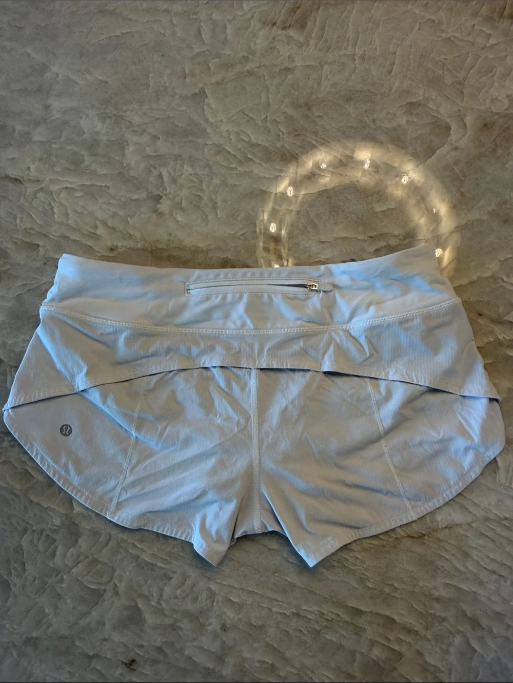 lululemon athletica White Women's Speed Up Low-Rise Lined Short 2.5”